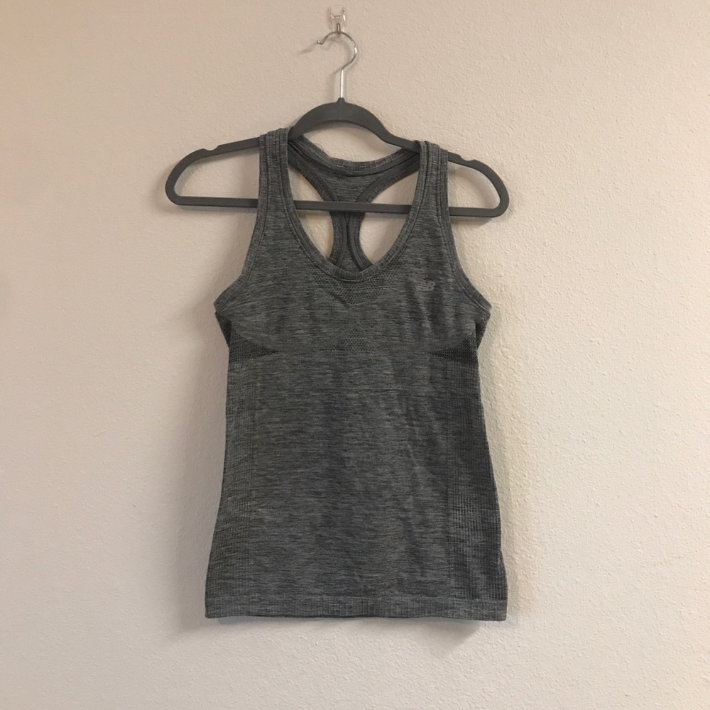 Gray New Balance Workout Tank